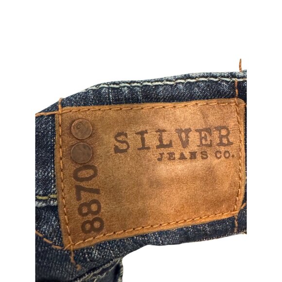 Silver Jeans Co. Konrad Men’s Distressed Denim Jeans W38/L32 Mid-Rise Straight-L - Picture 5 of 9